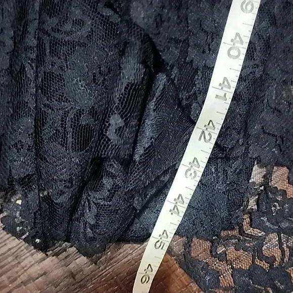 SCARLETT's Vintage 80s Lace Gothic Witchy Grunge Dress - Picture 10 of 13